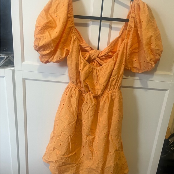 Line & Dot Cotton Sundress - Picture 1 of 6